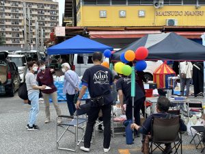 アイラス出店ブースの様子